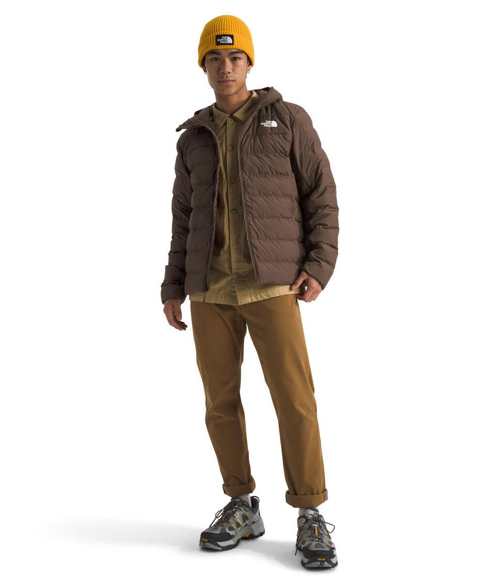 THE NORTH FACE Men's Aconcagua 3 Hooded Jacket | Insulated, Wind & Water Resistant, Attached 3 Piece Hood With Cinch Cord