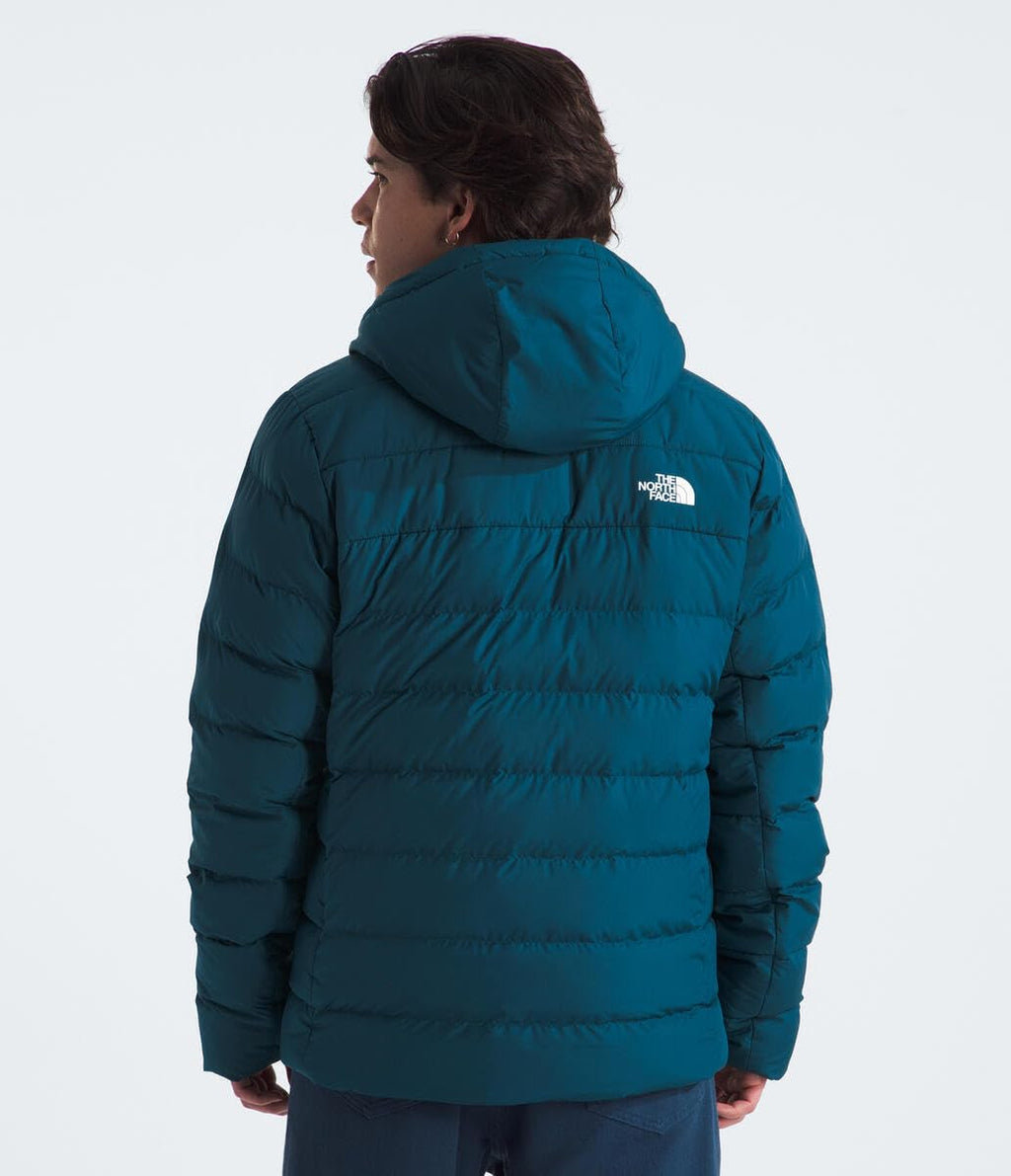 THE NORTH FACE Men's Aconcagua 3 Hooded Jacket | Insulated, Wind & Water Resistant, Attached 3 Piece Hood With Cinch Cord