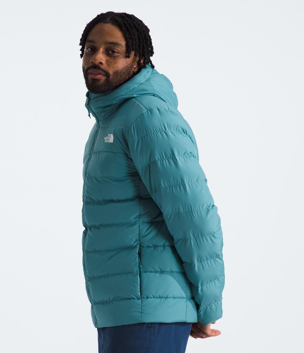 THE NORTH FACE Men's Aconcagua 3 Hooded Jacket | Insulated, Wind & Water Resistant, Attached 3 Piece Hood With Cinch Cord