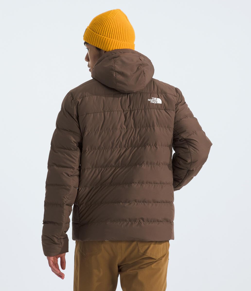 THE NORTH FACE Men's Aconcagua 3 Hooded Jacket | Insulated, Wind & Water Resistant, Attached 3 Piece Hood With Cinch Cord