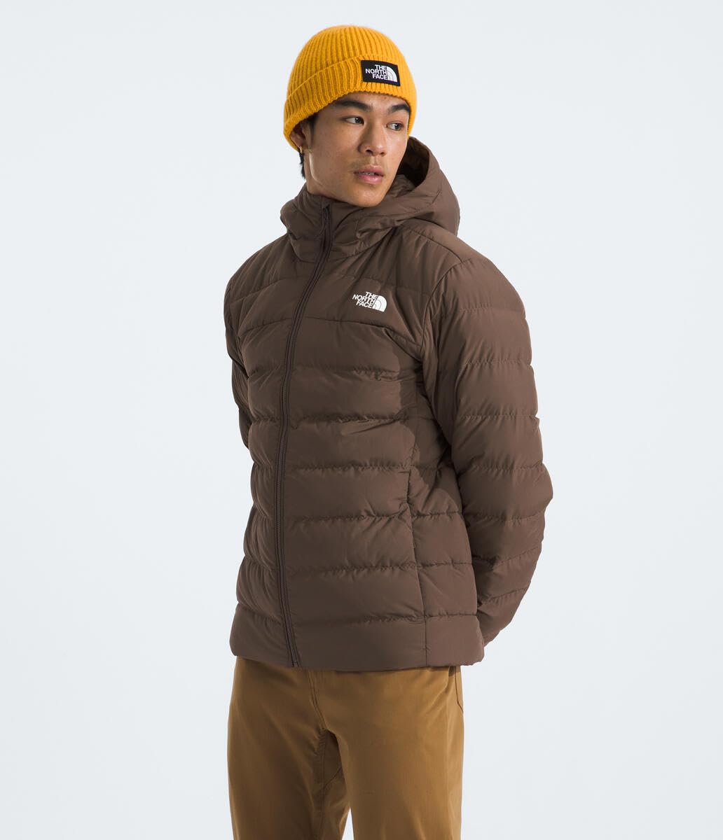 THE NORTH FACE Men's Aconcagua 3 Hooded Jacket | Insulated, Wind & Water Resistant, Attached 3 Piece Hood With Cinch Cord
