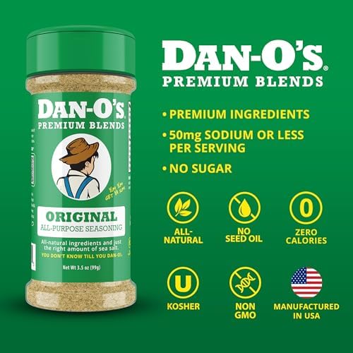 Dan-O’s Ultimate Flavor Discovery Pack – 13 Bottle Seasoning Variety Set – Original, Spicy, Chipotle, Cheesoning, Cajun, Italian-O, Tac-O, SEA-soning & More – All Purpose Spice Collection