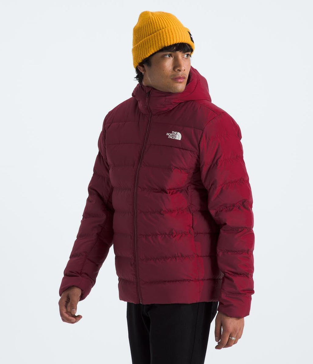 THE NORTH FACE Men's Aconcagua 3 Hooded Jacket | Insulated, Wind & Water Resistant, Attached 3 Piece Hood With Cinch Cord