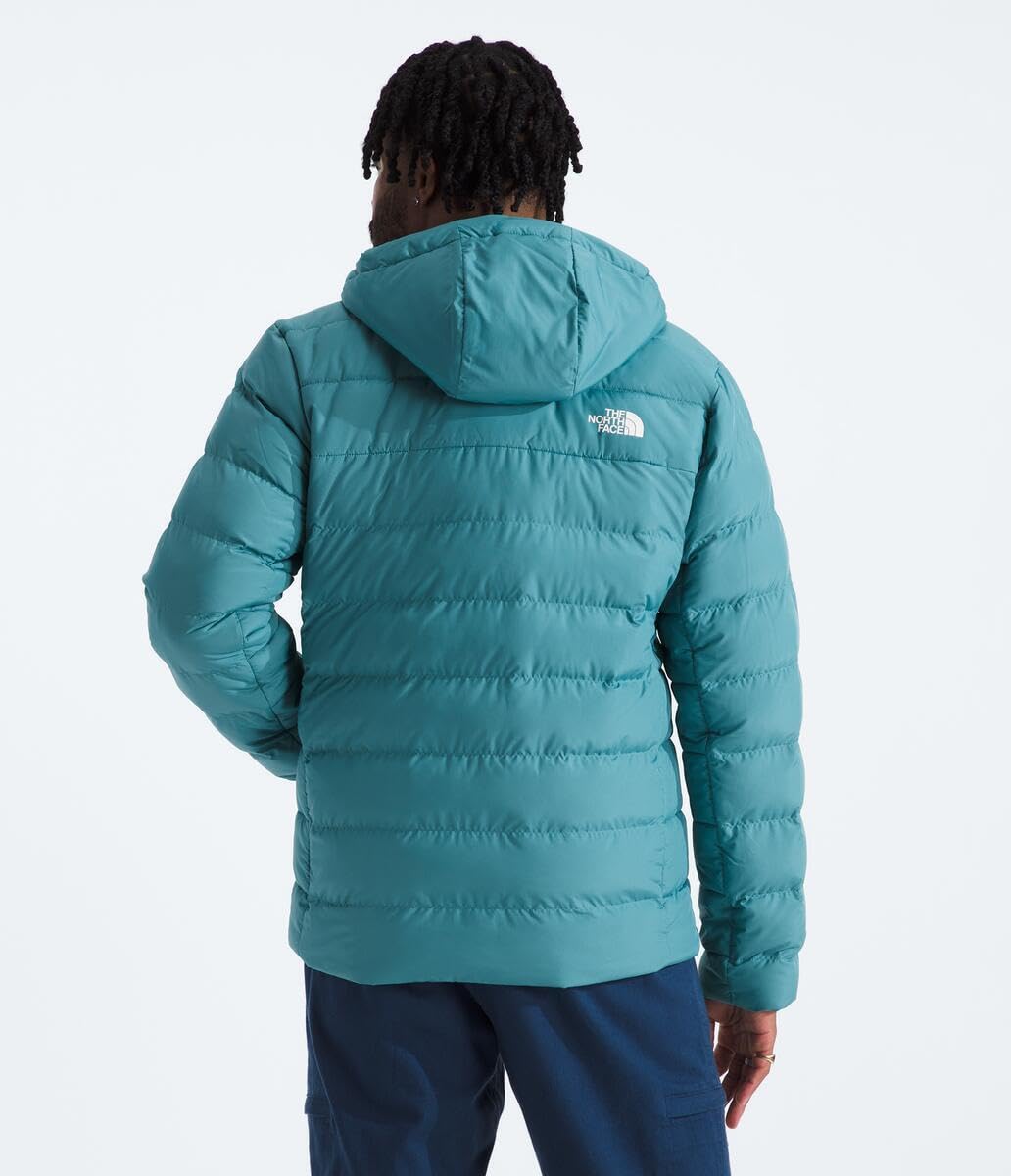 THE NORTH FACE Men's Aconcagua 3 Hooded Jacket | Insulated, Wind & Water Resistant, Attached 3 Piece Hood With Cinch Cord