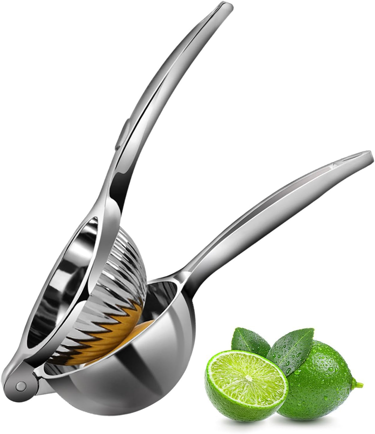 Rekix Lemon Squeezer, 8.7" Heavy Duty Manual Citrus Juicer for Limes