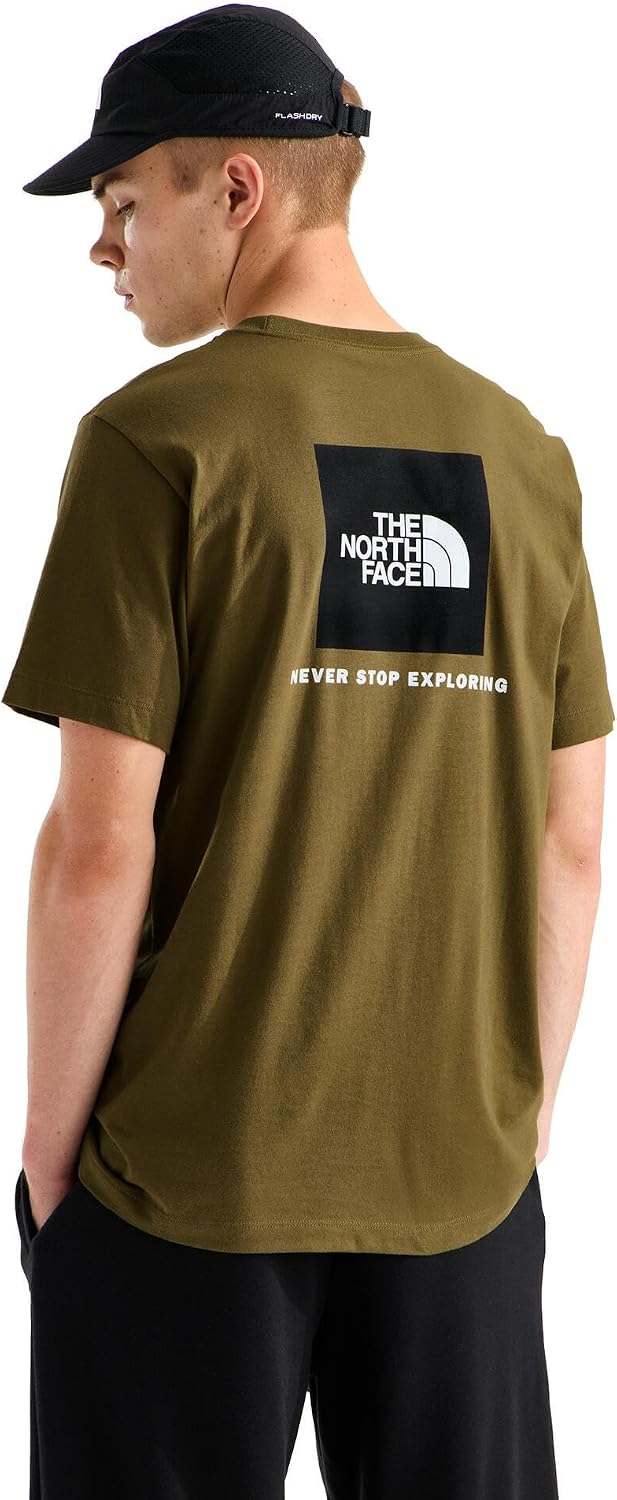 THE NORTH FACE Men's Core Box NSE Short Sleeve Tee | Branded T-shirt With a Ribbed Collar