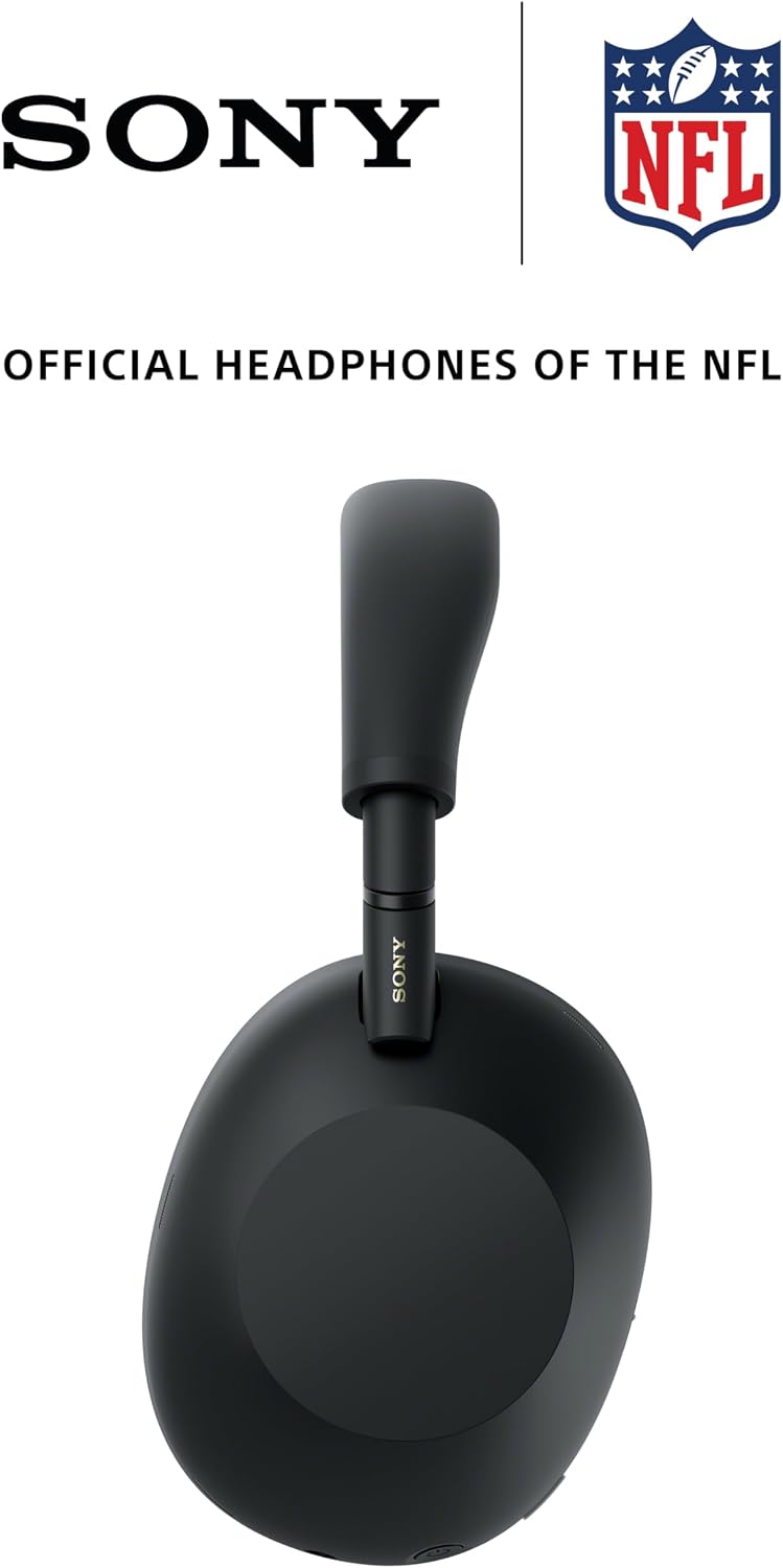 Sony WH-1000XM6 The Best Noise Cancelling Wireless Headphones, Black