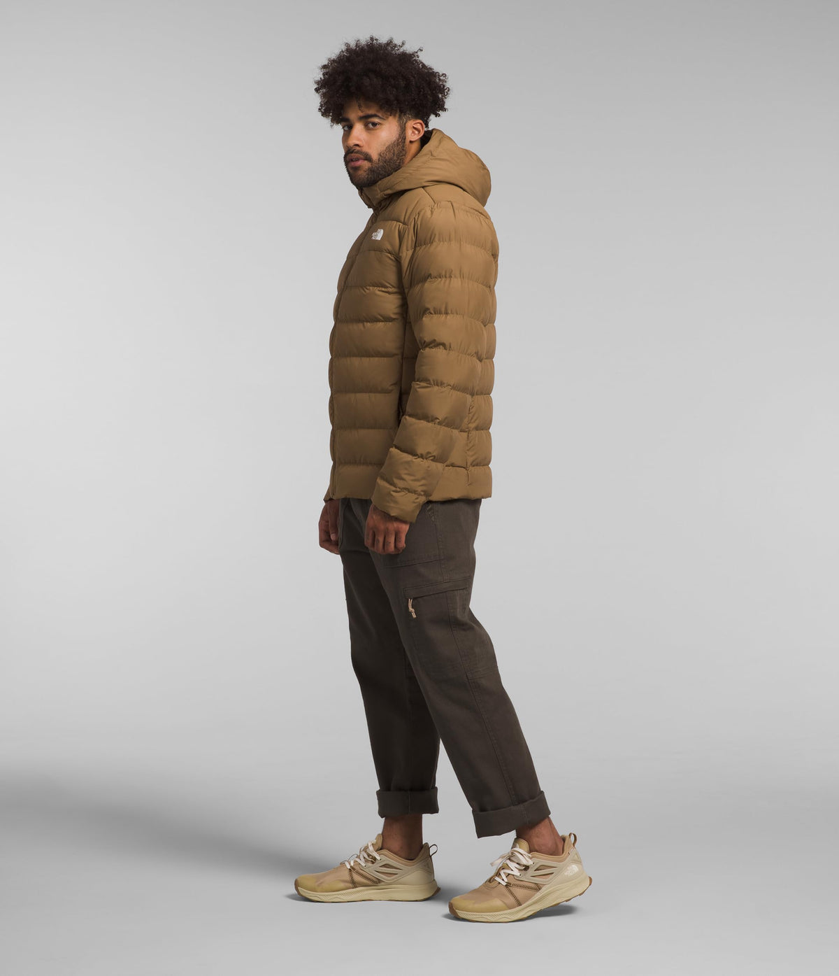 THE NORTH FACE Men's Aconcagua 3 Hooded Jacket | Insulated, Wind & Water Resistant, Attached 3 Piece Hood With Cinch Cord