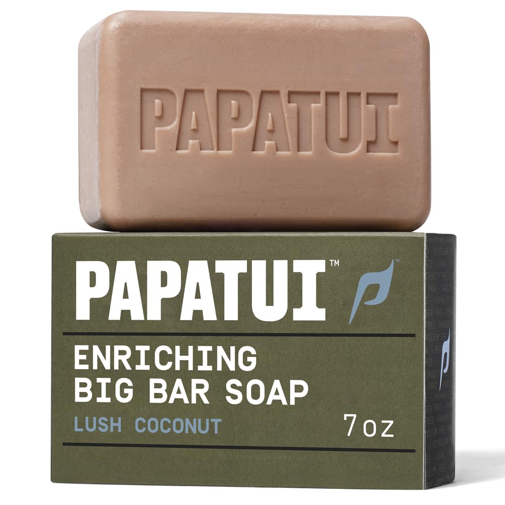 PAPATUI by Dwayne Johnson Enriching Bar Soap Lush Coconut 7oz