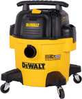 DEWALT STEALTHSONIC Wet Dry Shop Vac 6 Gallon 5 HP, DXV06P-QT