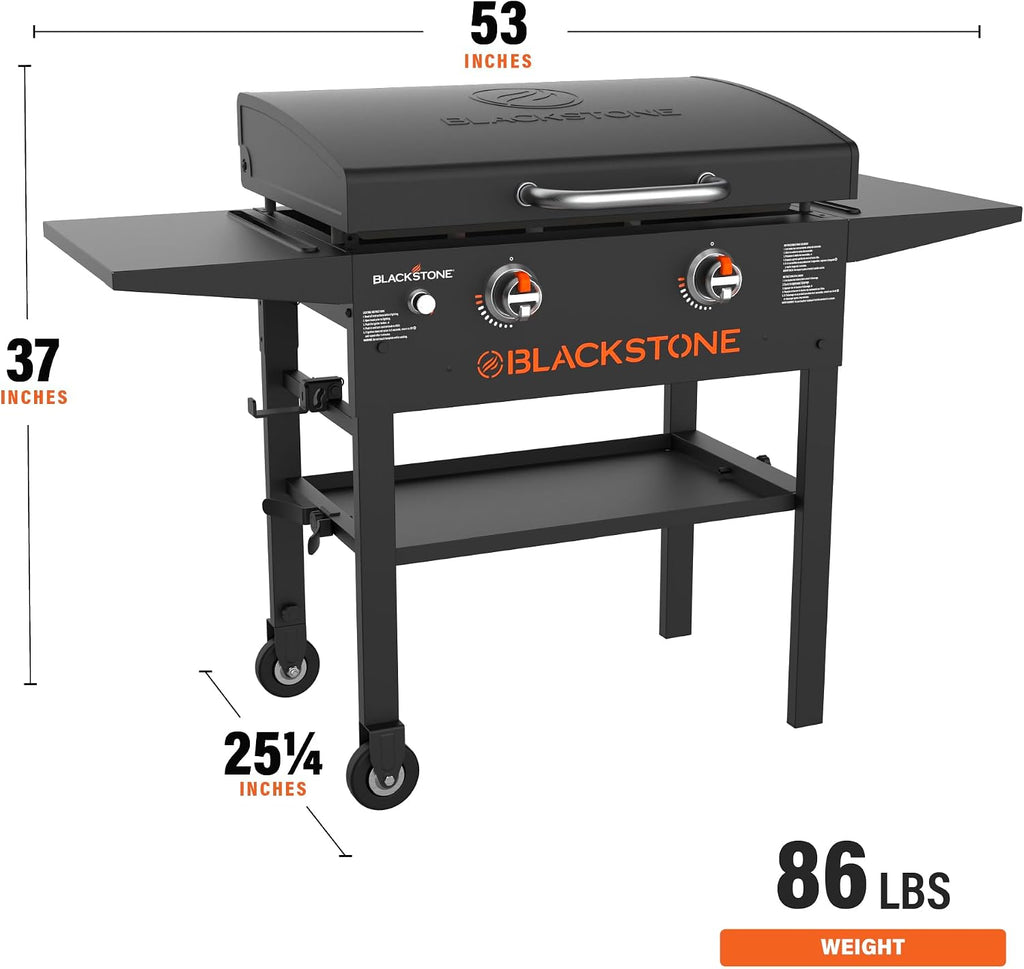Blackstone® 1883 Original 28" Omnivore Griddle with Hood, Black