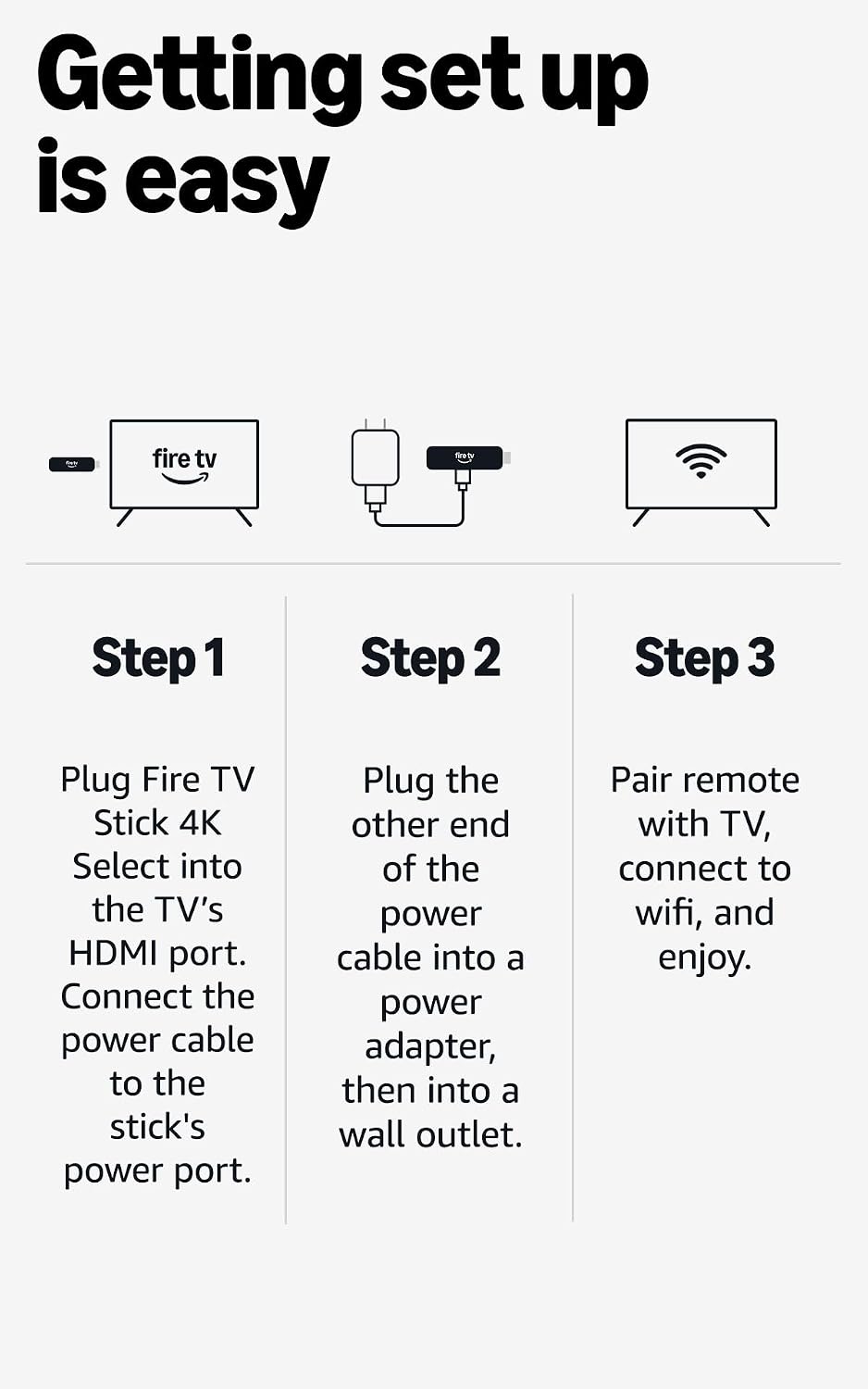 Amazon Fire TV Stick 4K Select (newest model), start streaming in 4K, AI-powered search, and free & live TV, find shows faster with Alexa+
