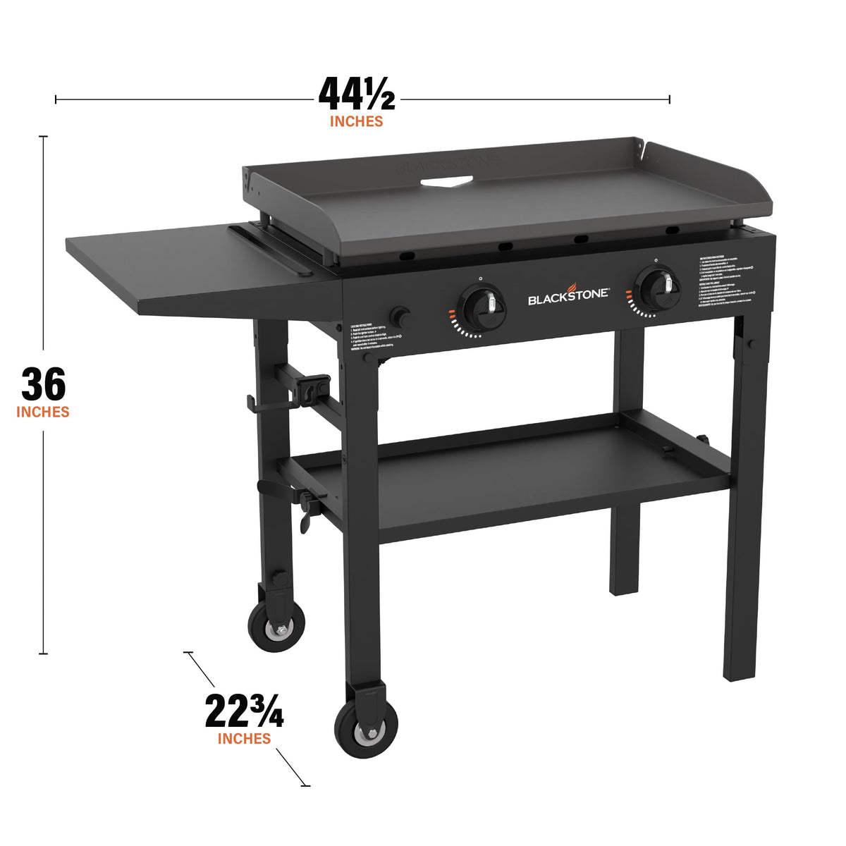Blackstone® 1883 Original 28" Omnivore Griddle with Hood, Black
