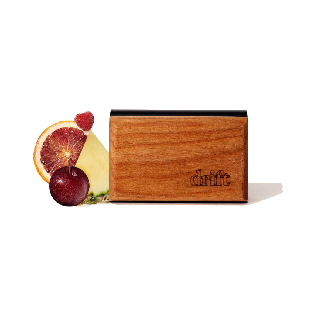 Drift Car Air Freshener - The Original Wood Air Freshener - Car Odor Eliminator - Long Lasting Scent - Auto Accessories - Metal Clip - Essential Oils - Clean Ingredients - Teak Scent Starter Kit
