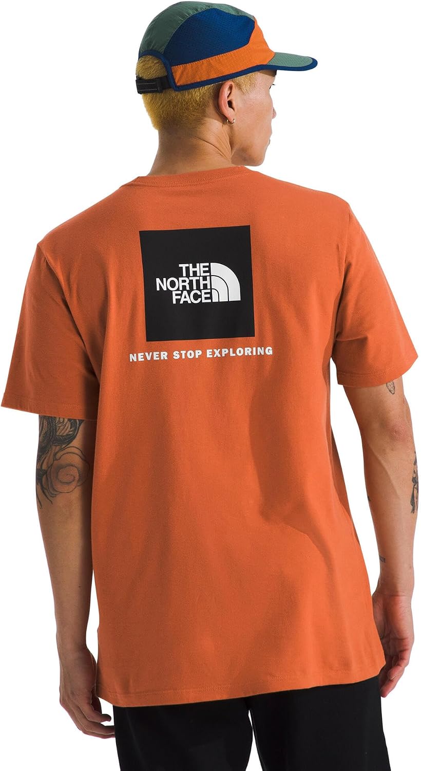 THE NORTH FACE Men's Core Box NSE Short Sleeve Tee | Branded T-shirt With a Ribbed Collar