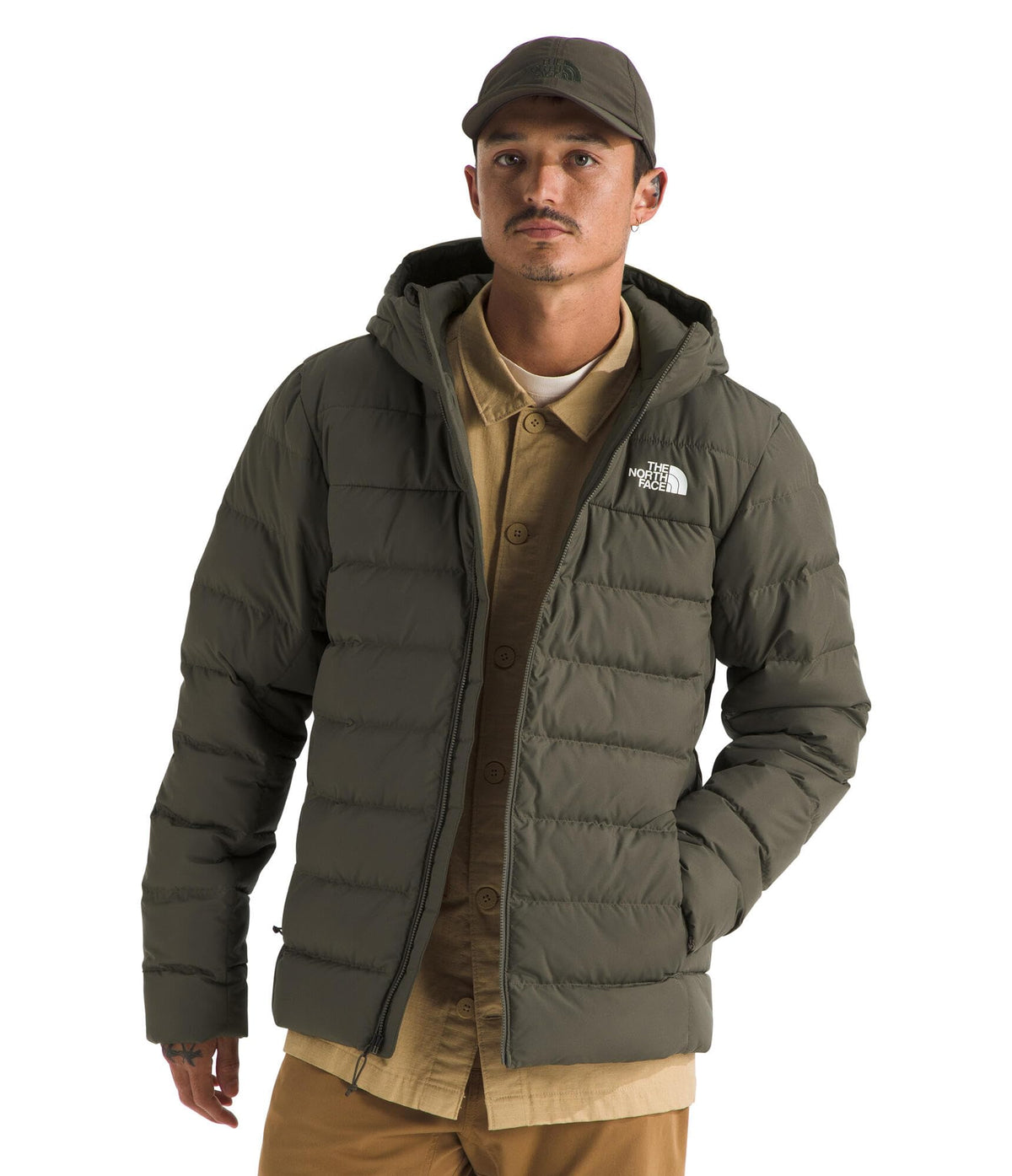 THE NORTH FACE Men's Aconcagua 3 Hooded Jacket | Insulated, Wind & Water Resistant, Attached 3 Piece Hood With Cinch Cord