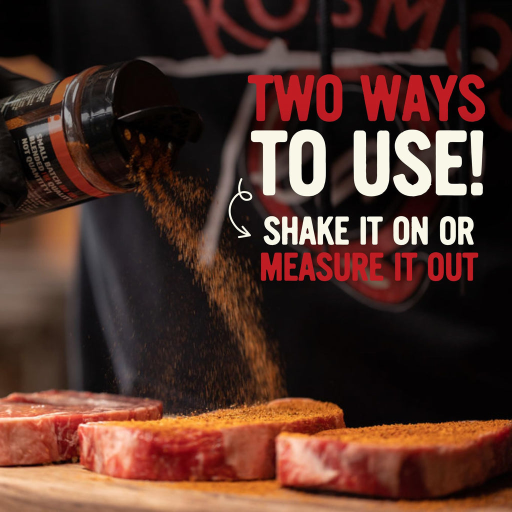 Kosmos Q Dirty Bird BBQ Dry Rub, Sweet & Spicy, 11 Oz