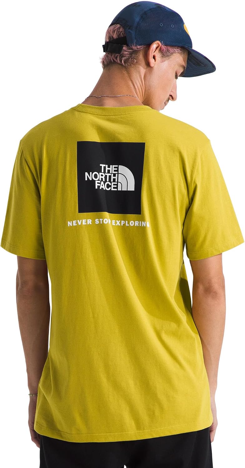 THE NORTH FACE Men's Core Box NSE Short Sleeve Tee | Branded T-shirt With a Ribbed Collar