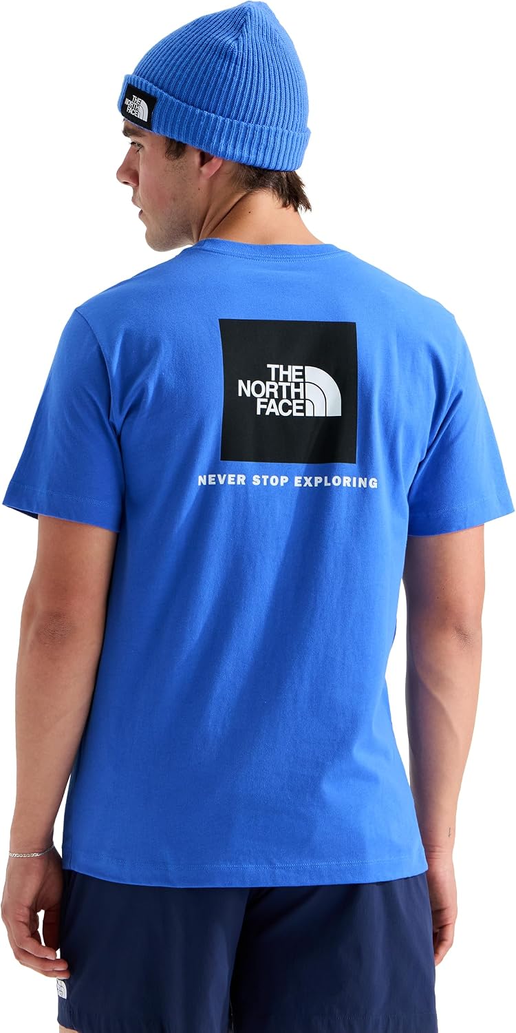 THE NORTH FACE Men's Core Box NSE Short Sleeve Tee | Branded T-shirt With a Ribbed Collar