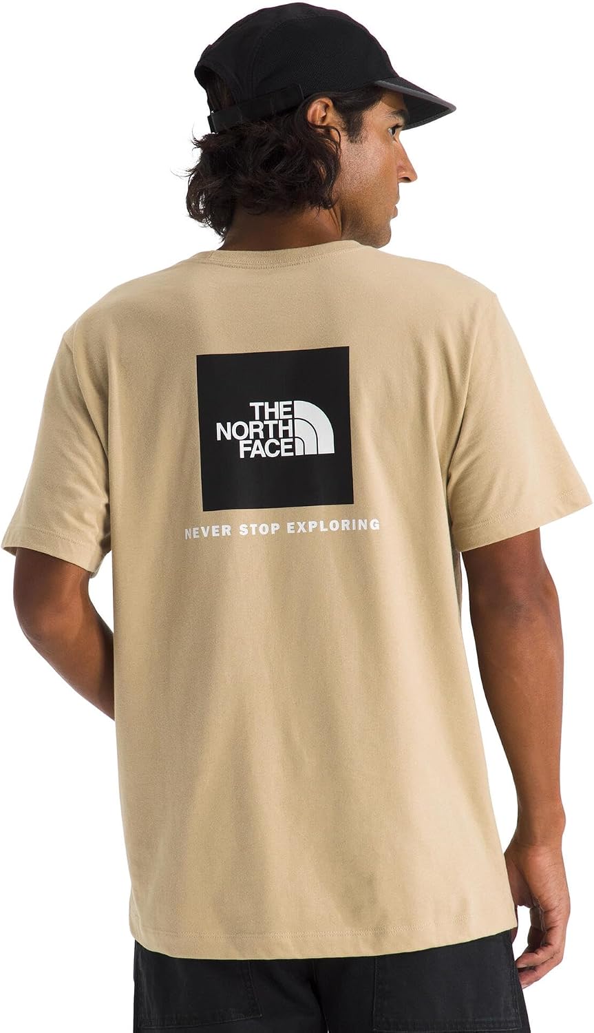 THE NORTH FACE Men's Core Box NSE Short Sleeve Tee | Branded T-shirt With a Ribbed Collar