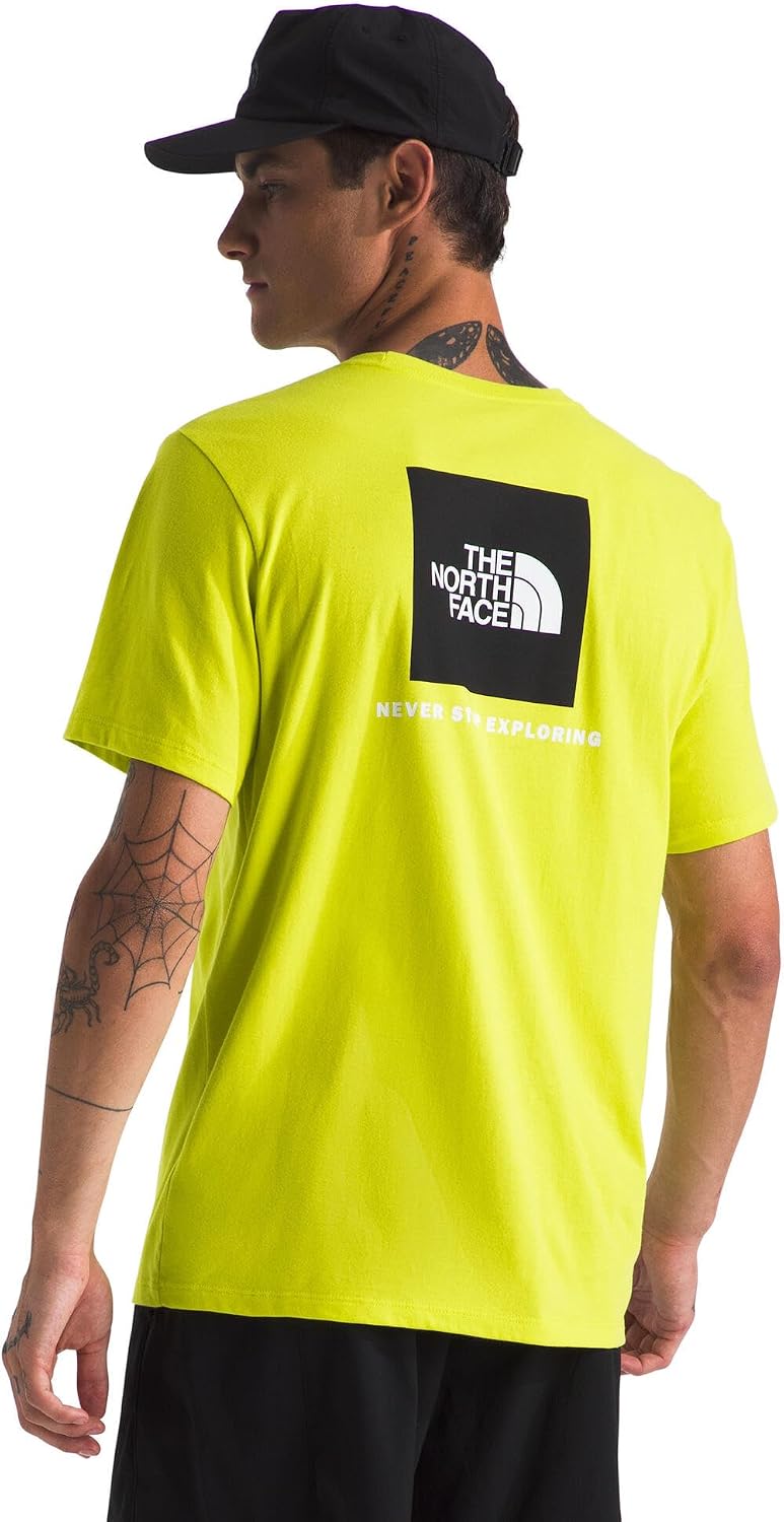 THE NORTH FACE Men's Core Box NSE Short Sleeve Tee | Branded T-shirt With a Ribbed Collar