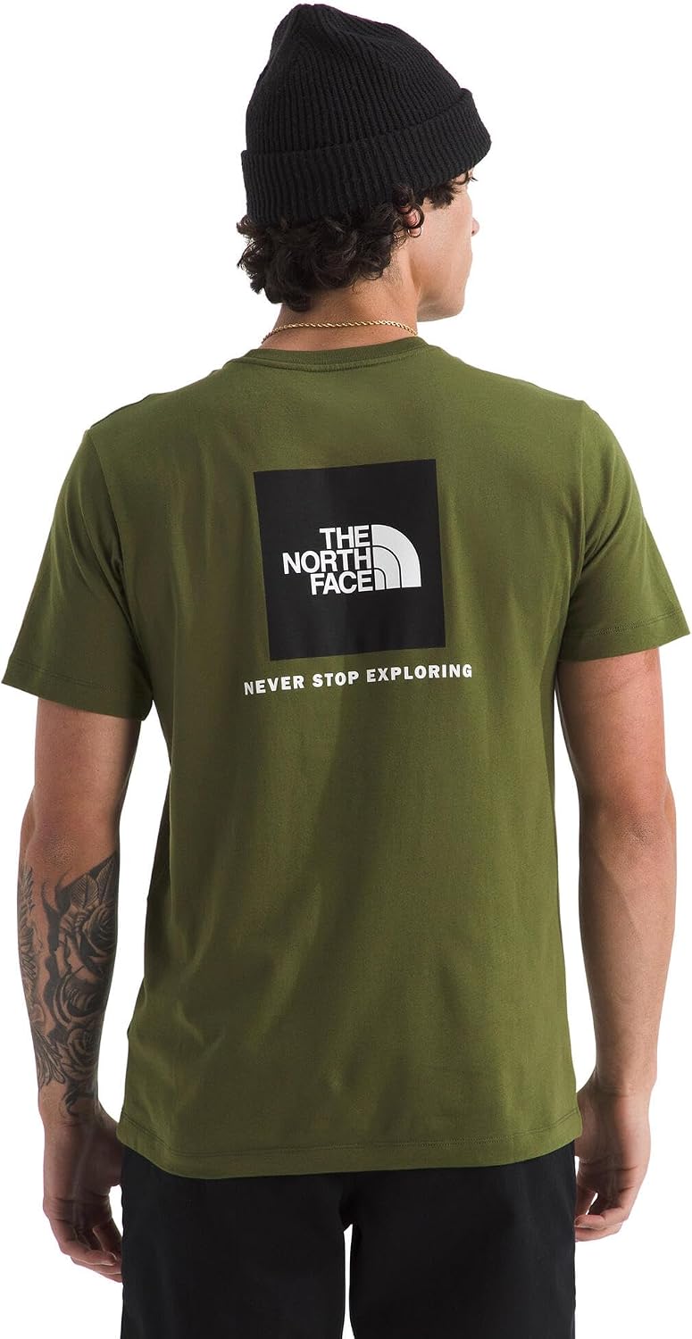 THE NORTH FACE Men's Core Box NSE Short Sleeve Tee | Branded T-shirt With a Ribbed Collar
