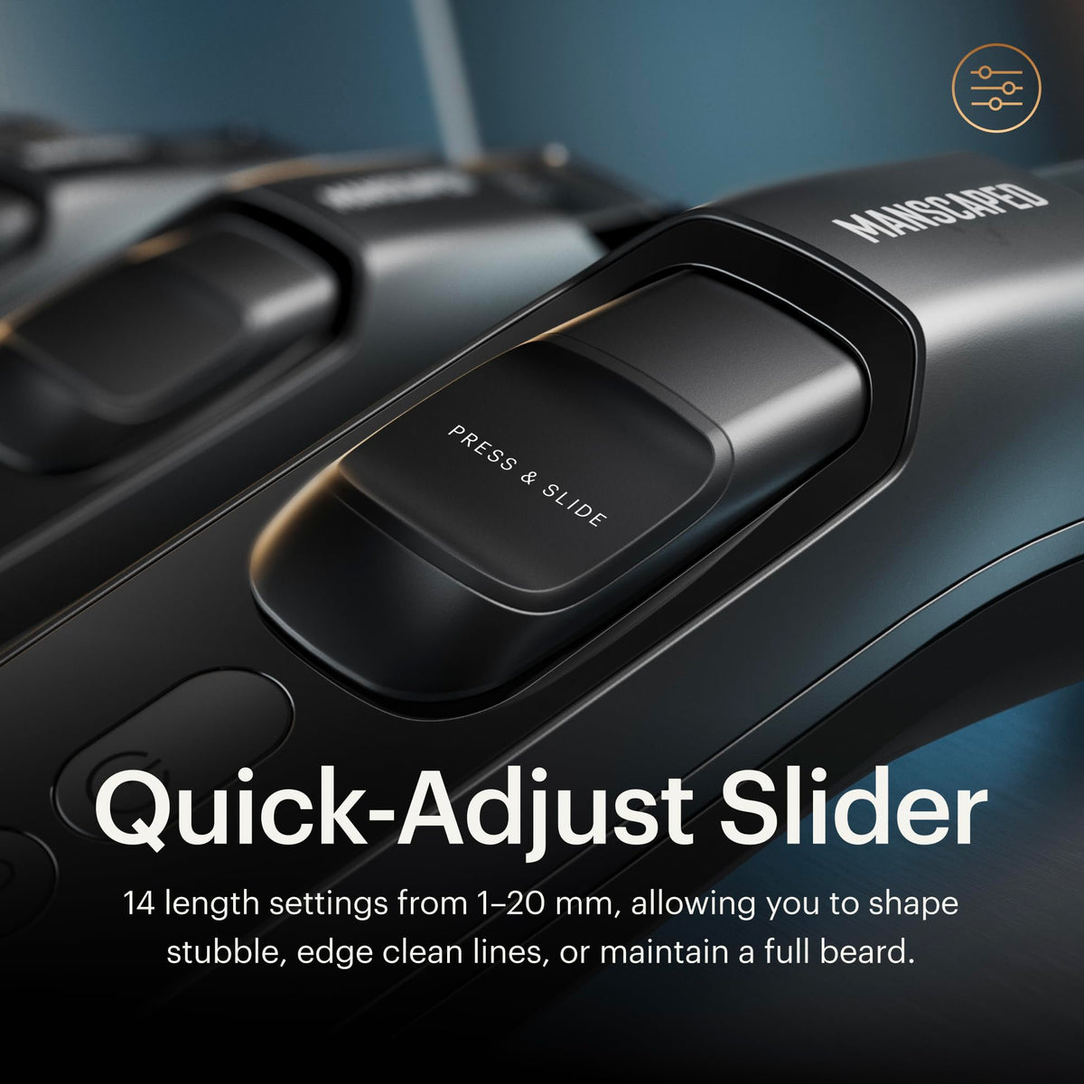 MANSCAPED® The Beard Hedger® Men's Premium Beard Trimmer
