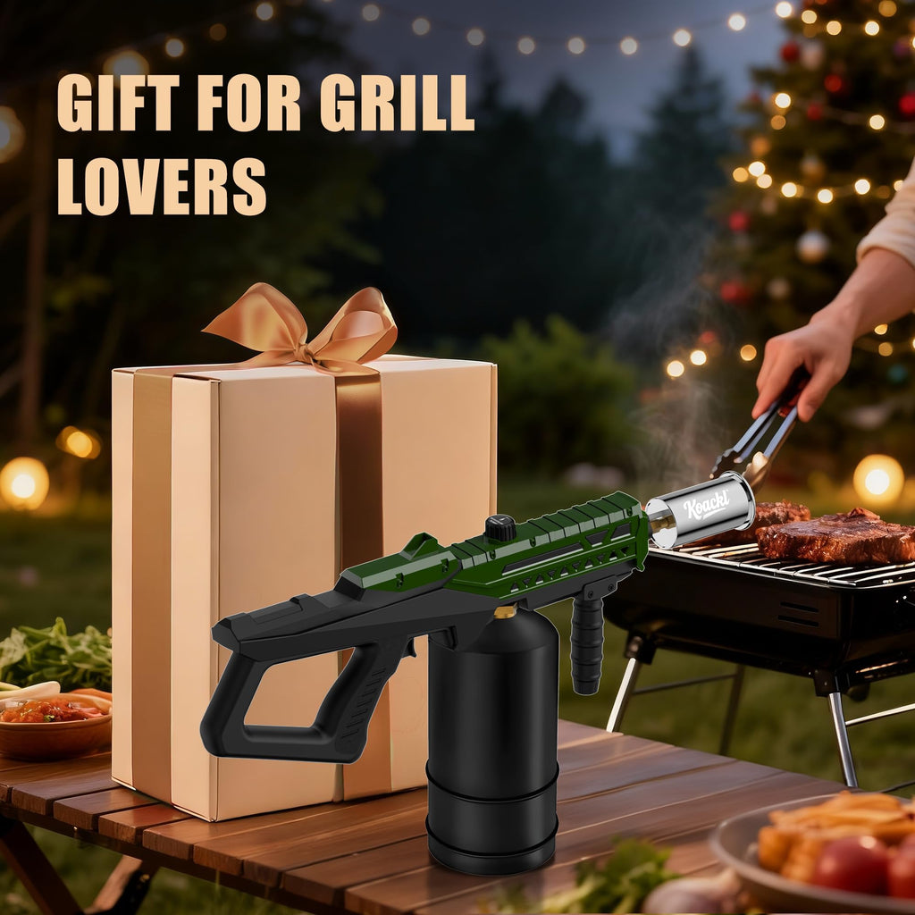 KOACKL 24" CSA Certified Propane Torch Gun 2372°F Adjustable Flame for BBQ