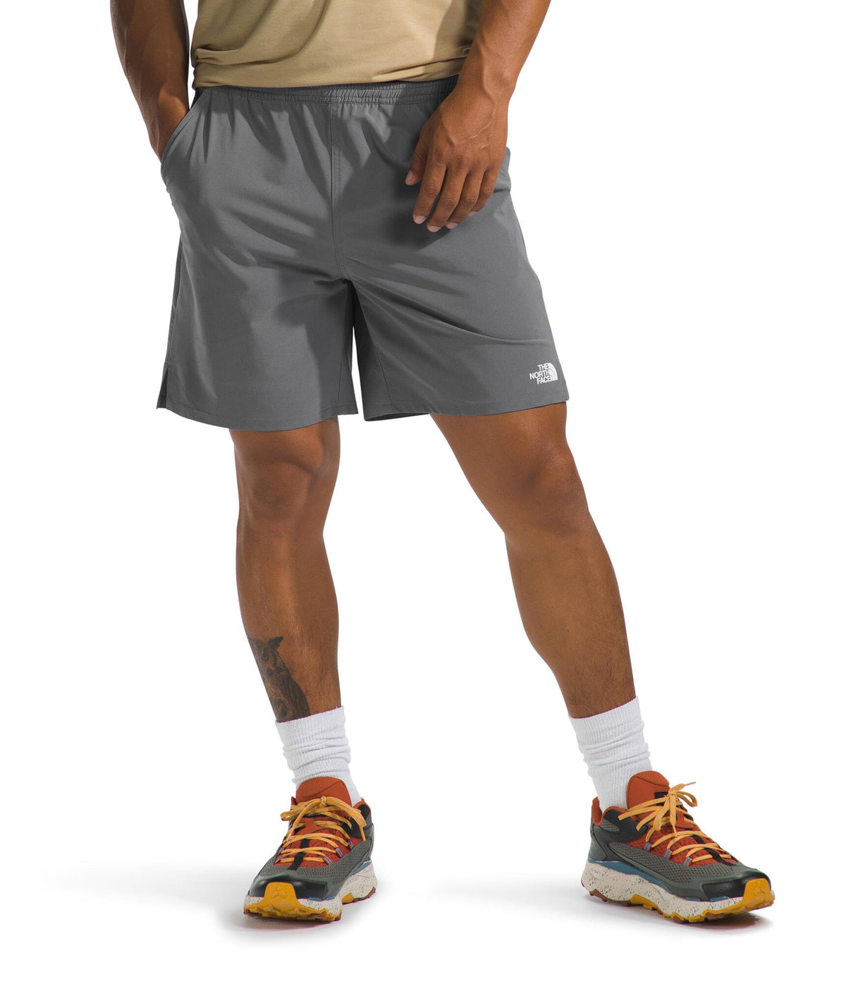 THE NORTH FACE Men's Wander Short 2.0 | Moisture Wicking, Water Repellent Finish, Internal Drawcord