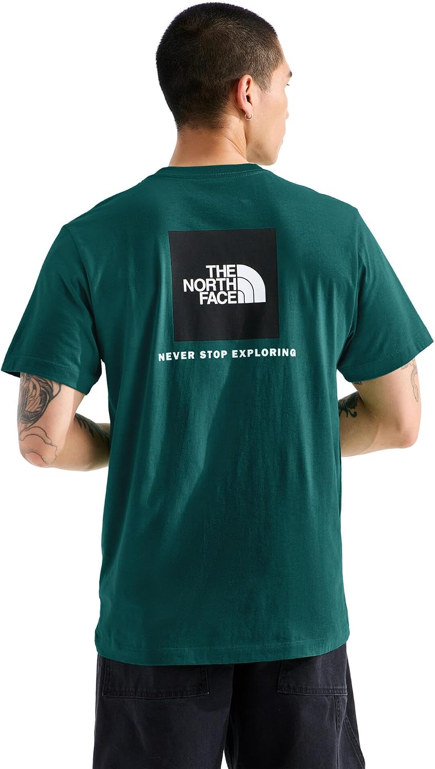 THE NORTH FACE Men's Core Box NSE Short Sleeve Tee | Branded T-shirt With a Ribbed Collar