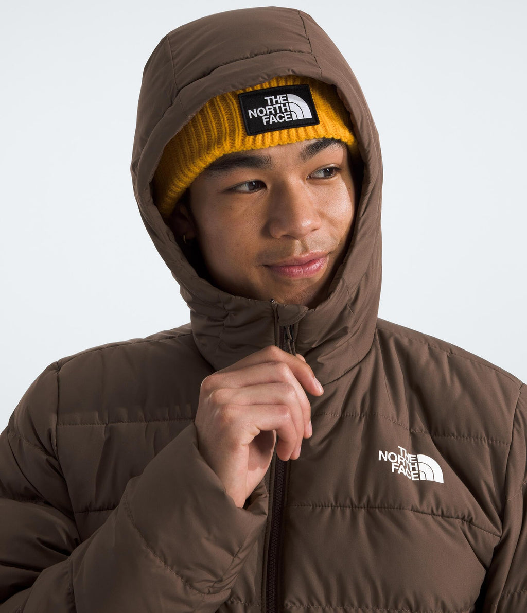 THE NORTH FACE Men's Aconcagua 3 Hooded Jacket | Insulated, Wind & Water Resistant, Attached 3 Piece Hood With Cinch Cord