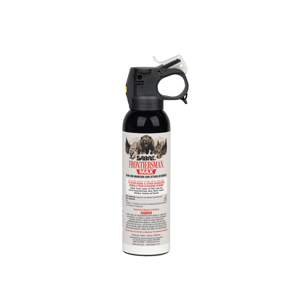 SABRE Frontiersman MAX Bear Spray, EPA Registered for 9 Animal Species