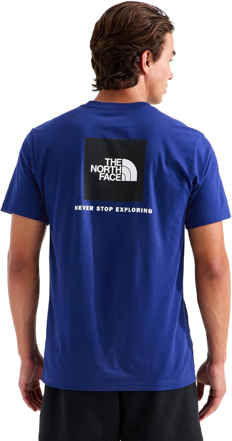 THE NORTH FACE Men's Core Box NSE Short Sleeve Tee | Branded T-shirt With a Ribbed Collar