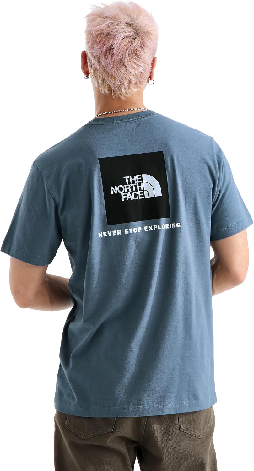 THE NORTH FACE Men's Core Box NSE Short Sleeve Tee | Branded T-shirt With a Ribbed Collar