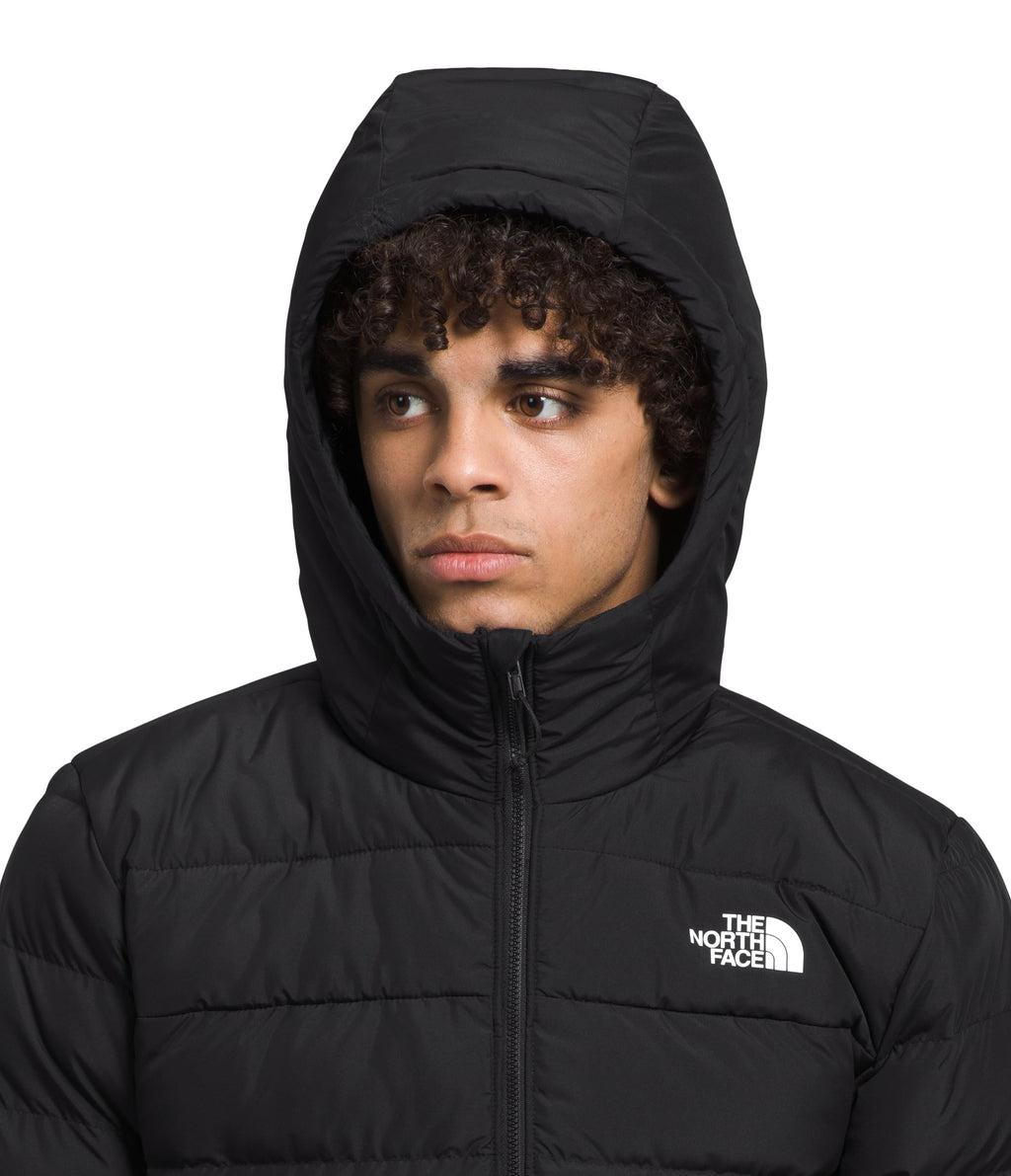 THE NORTH FACE Men's Aconcagua 3 Hooded Jacket | Insulated, Wind & Water Resistant, Attached 3 Piece Hood With Cinch Cord
