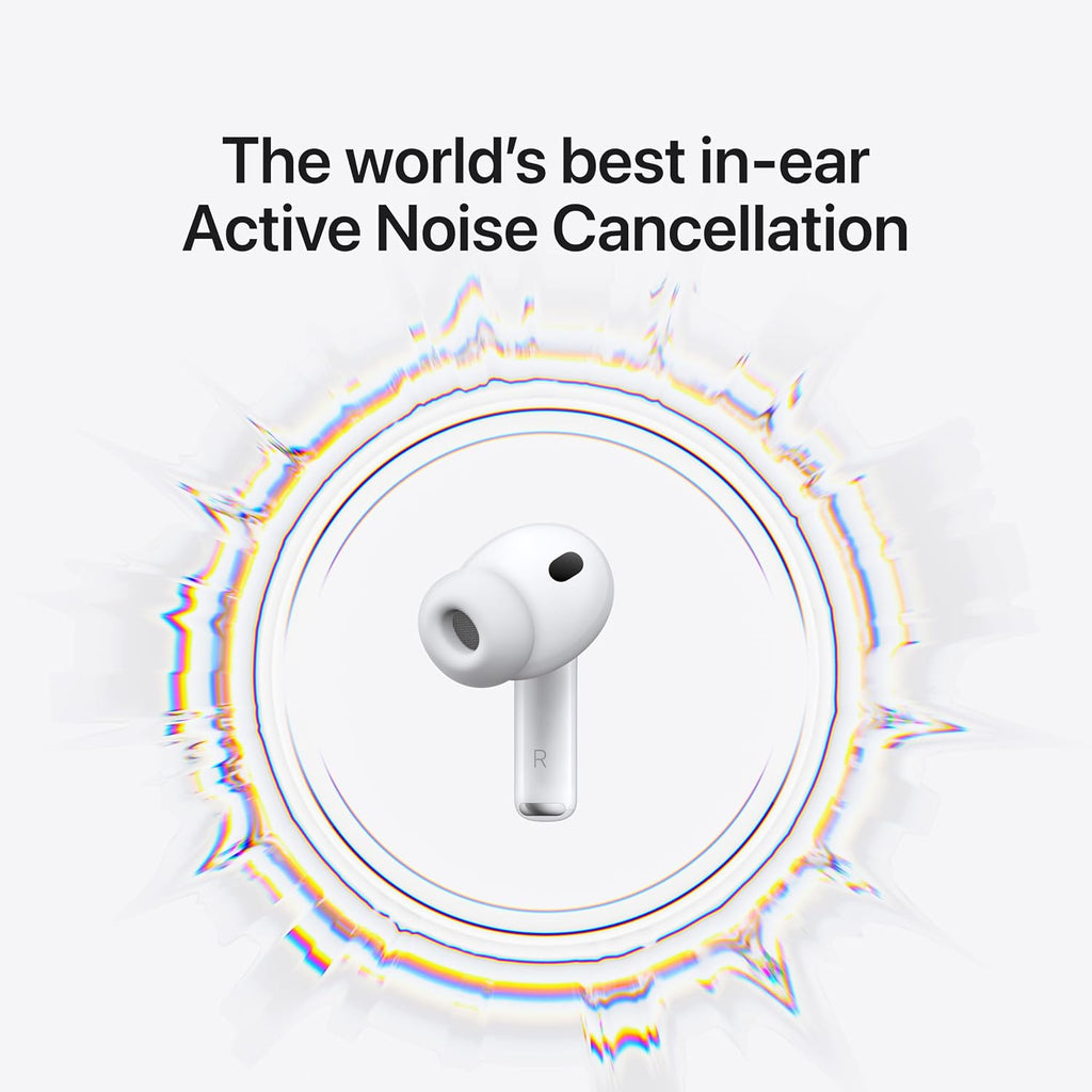 Apple AirPods Pro 3 Wireless Earbuds with Active Noise Cancellation