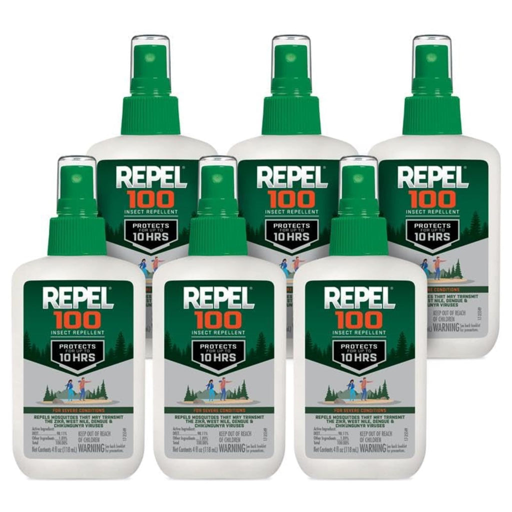 Repel 100 Mosquito & Insect Repellent 4 Oz, 98% DEET