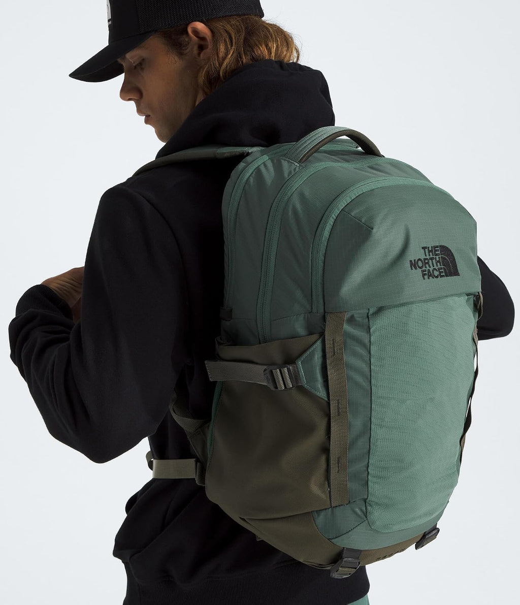 The North Face Recon Everyday Laptop Backpack, Duck Grn/New Taupe Grn, OSFA