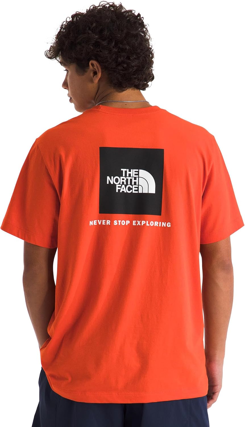 THE NORTH FACE Men's Core Box NSE Short Sleeve Tee | Branded T-shirt With a Ribbed Collar