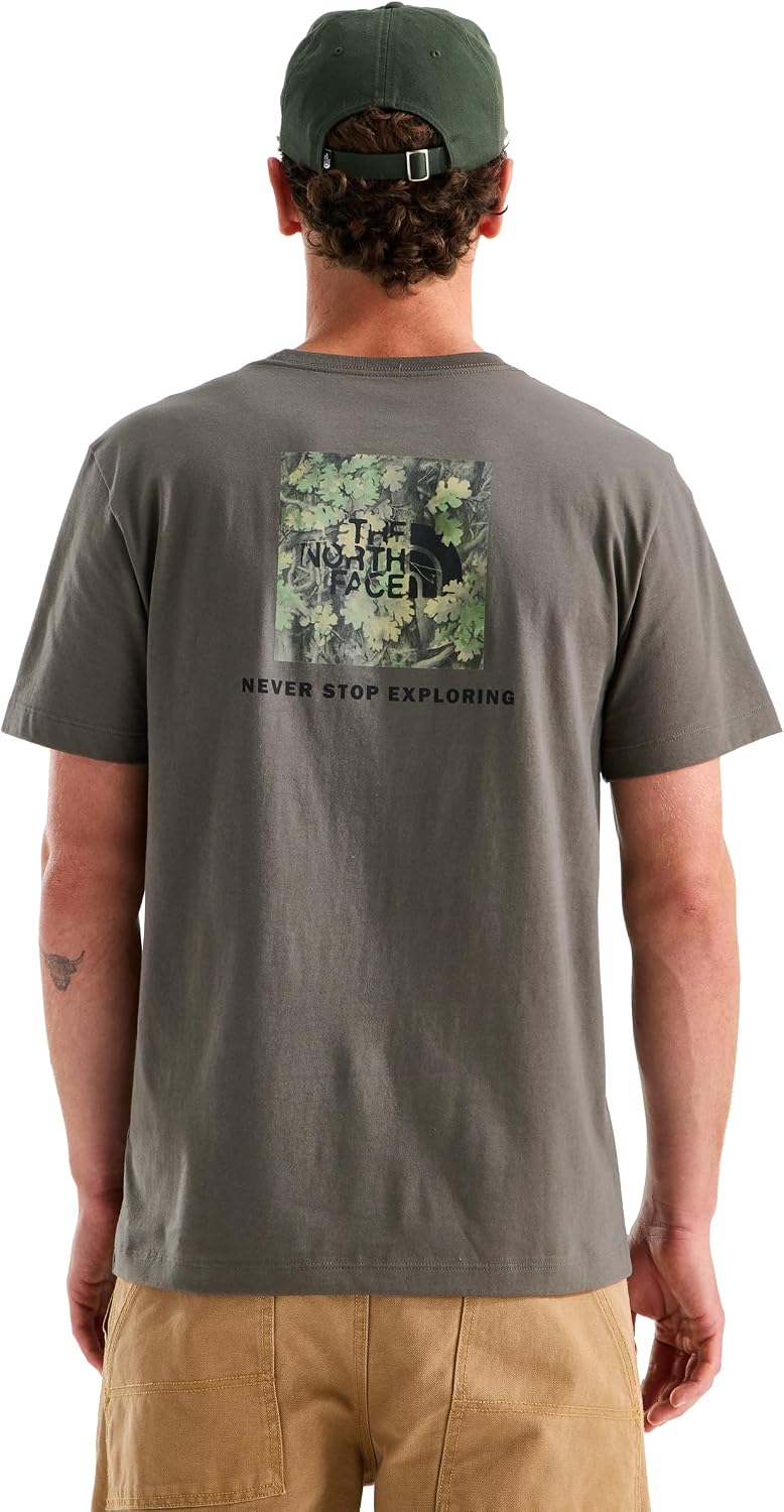 THE NORTH FACE Men's Core Box NSE Short Sleeve Tee | Branded T-shirt With a Ribbed Collar