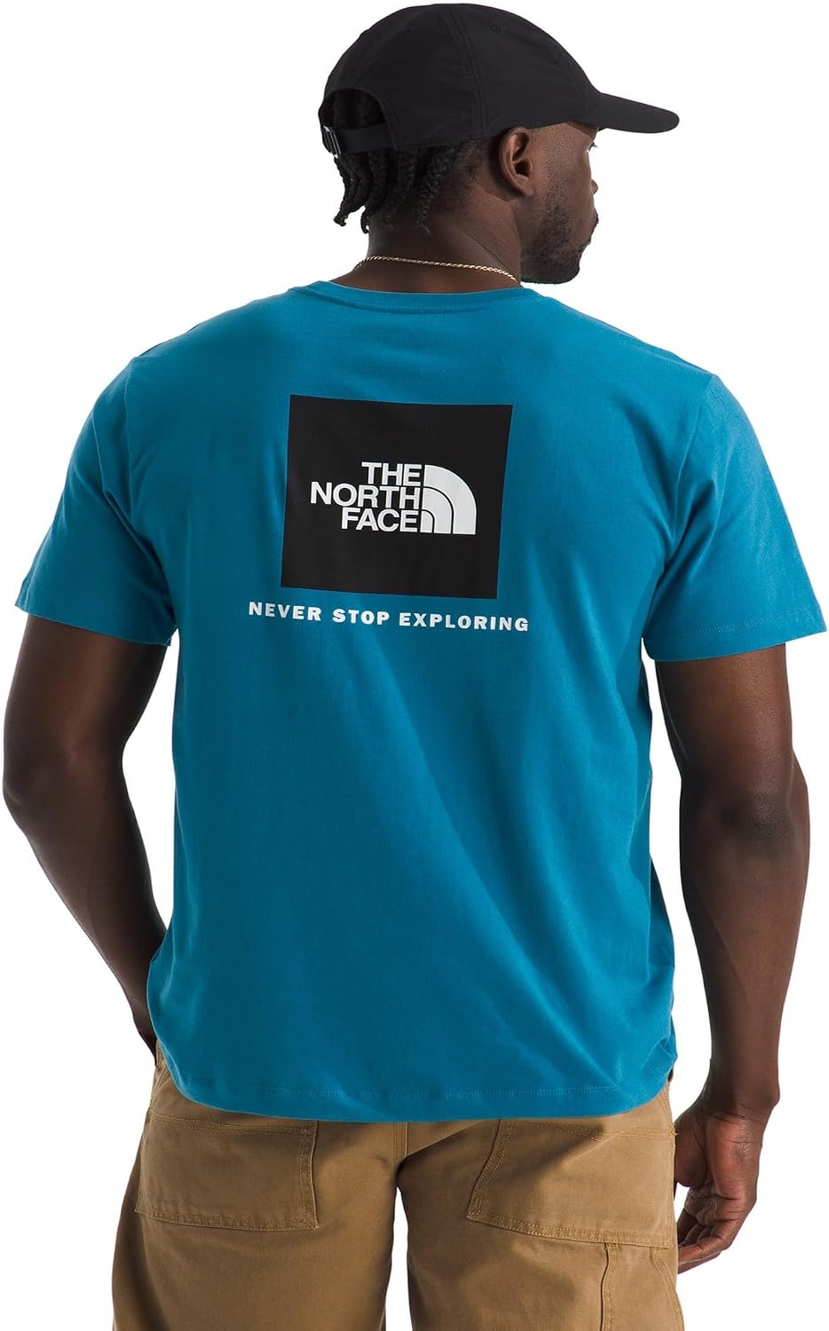 THE NORTH FACE Men's Core Box NSE Short Sleeve Tee | Branded T-shirt With a Ribbed Collar