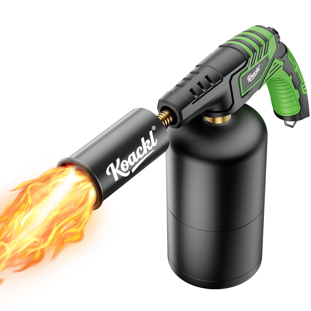 KOACKL 24" CSA Certified Propane Torch Gun 2372°F Adjustable Flame for BBQ