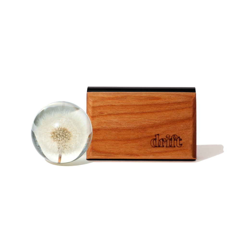 Drift Car Air Freshener - The Original Wood Air Freshener - Car Odor Eliminator - Long Lasting Scent - Auto Accessories - Metal Clip - Essential Oils - Clean Ingredients - Teak Scent Starter Kit