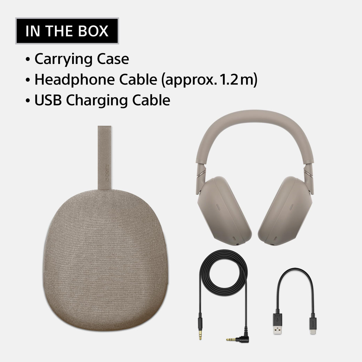 Sony WH-1000XM6 The Best Noise Cancelling Wireless Headphones, Black