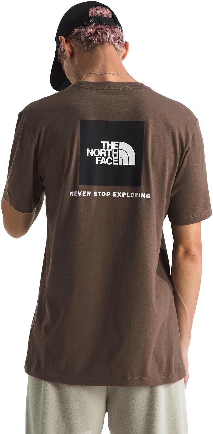 THE NORTH FACE Men's Core Box NSE Short Sleeve Tee | Branded T-shirt With a Ribbed Collar