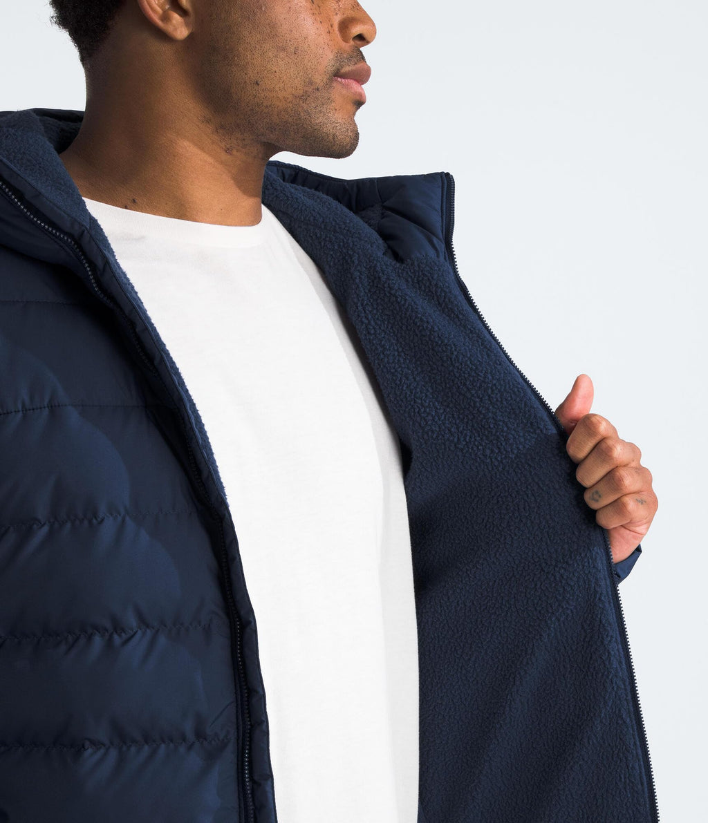 THE NORTH FACE Men's Aconcagua 3 Hooded Jacket | Insulated, Wind & Water Resistant, Attached 3 Piece Hood With Cinch Cord