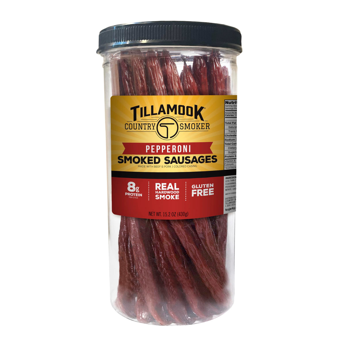 Tillamook Country Smoker Keto Friendly Zero Sugar Smoked Sausages, Original, 10 Ounce