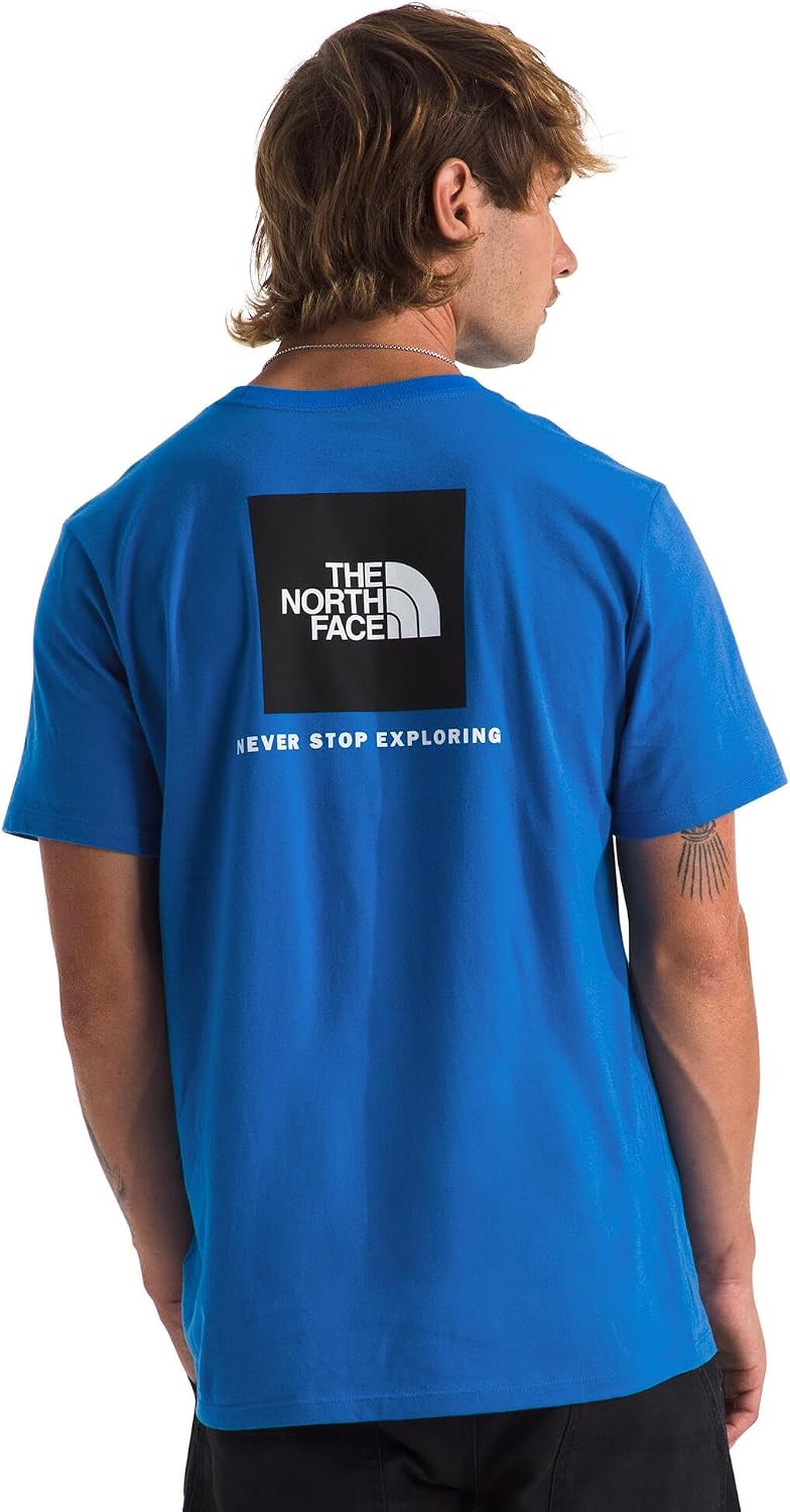 THE NORTH FACE Men's Core Box NSE Short Sleeve Tee | Branded T-shirt With a Ribbed Collar