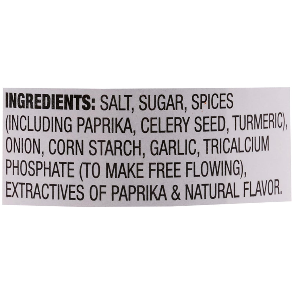 Lawry’s Seasoned Salt, No MSG Added, Kosher Certified, Staple, Versatile, All-Purpose Seasoning to Shake on Beef, Pork, or Poultry, 16 oz