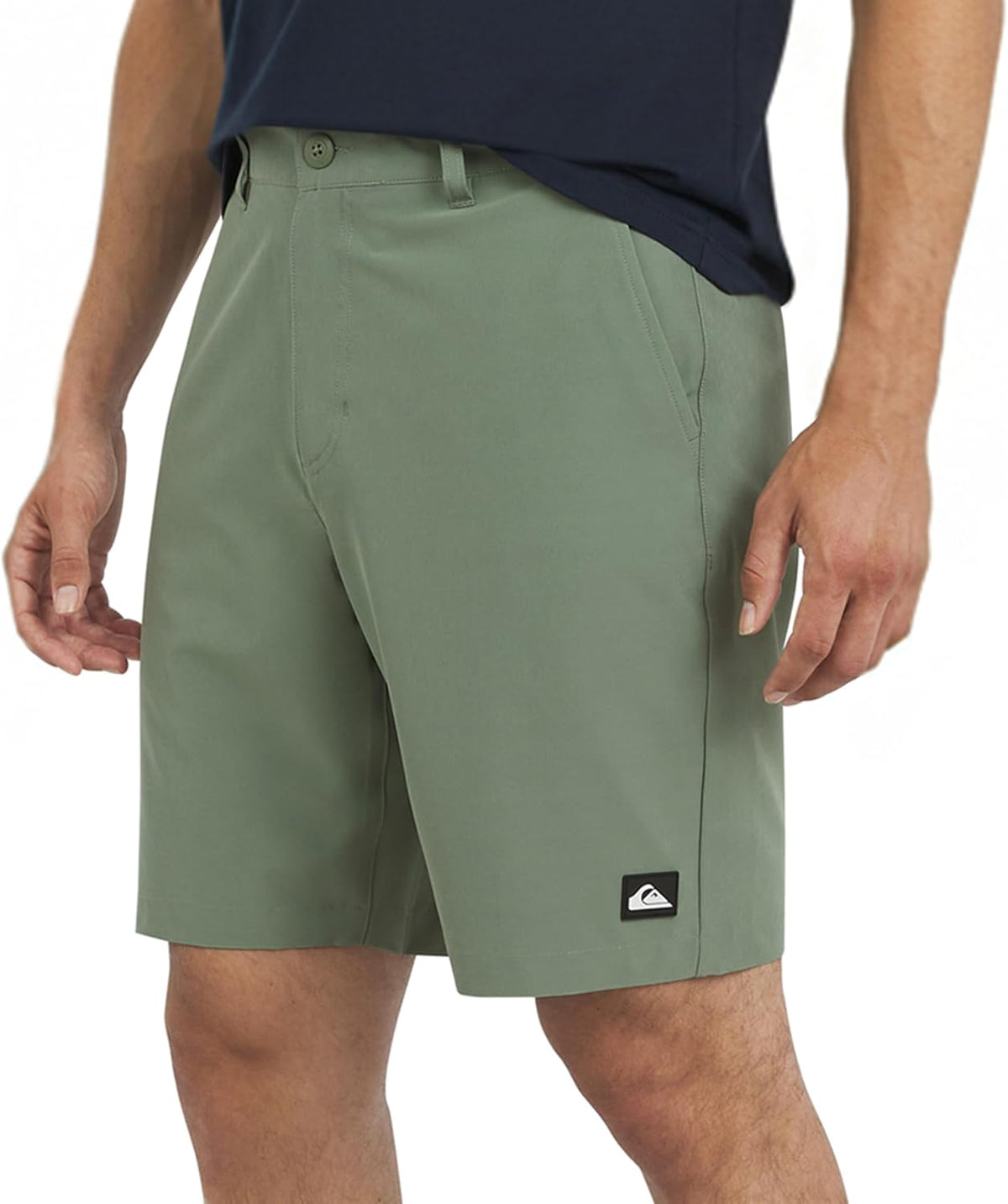 Quiksilver Men's Regular Fit Fixed Waist Water Friendly Active Hybrid Shorts